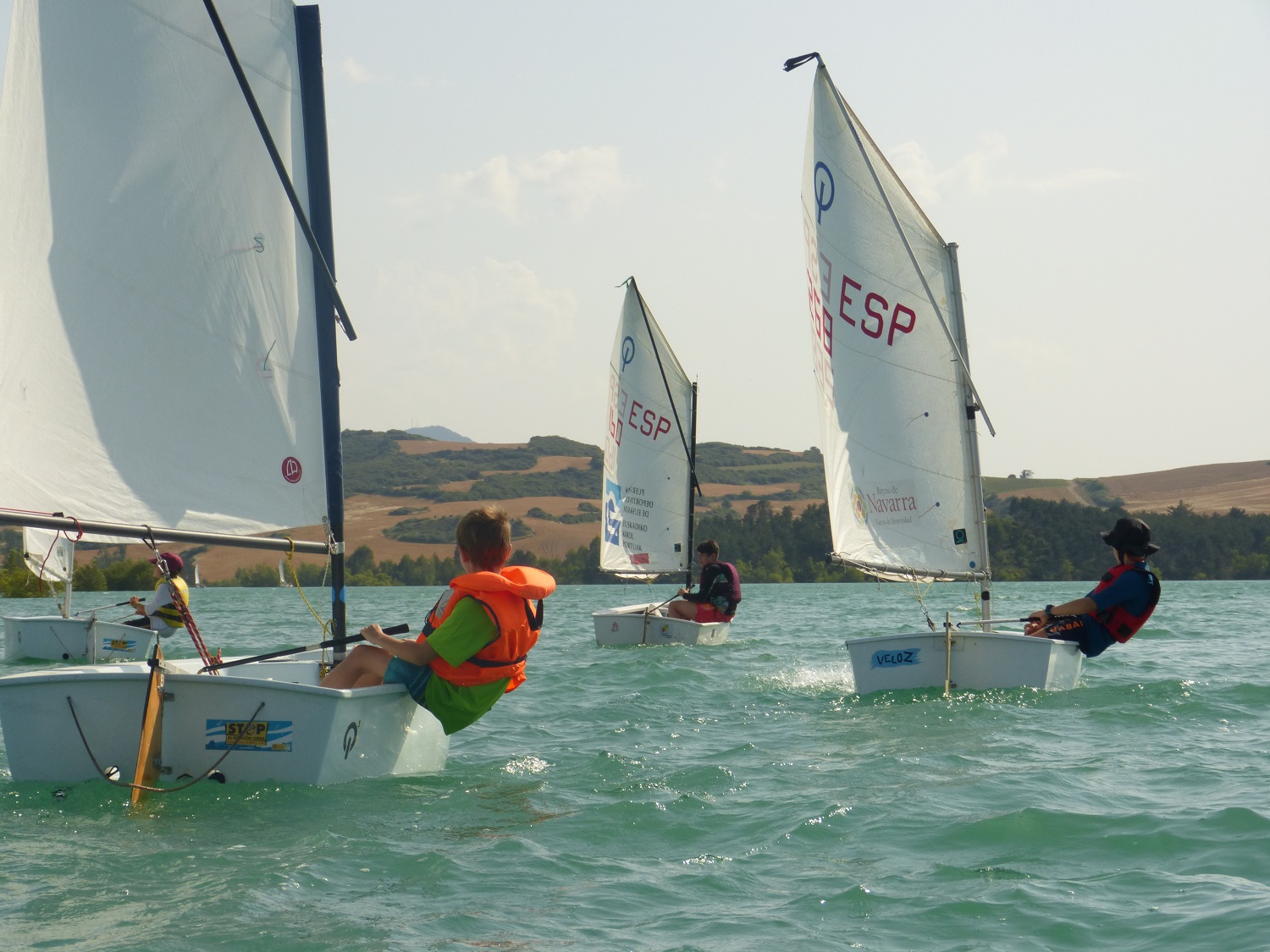 Clasificaciones finales Juegos Deportivos y Campeonato Navarro Clase Optimist